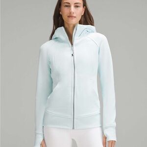 Lululemon Scuba Full Zip Hoodie Sheer Blue